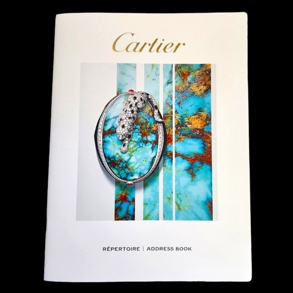 CARTIER NWOT ONE OF A KIND VINTAGE ADDRESS & PHONE BOOK 7 x 9 - Picture 4 of 10